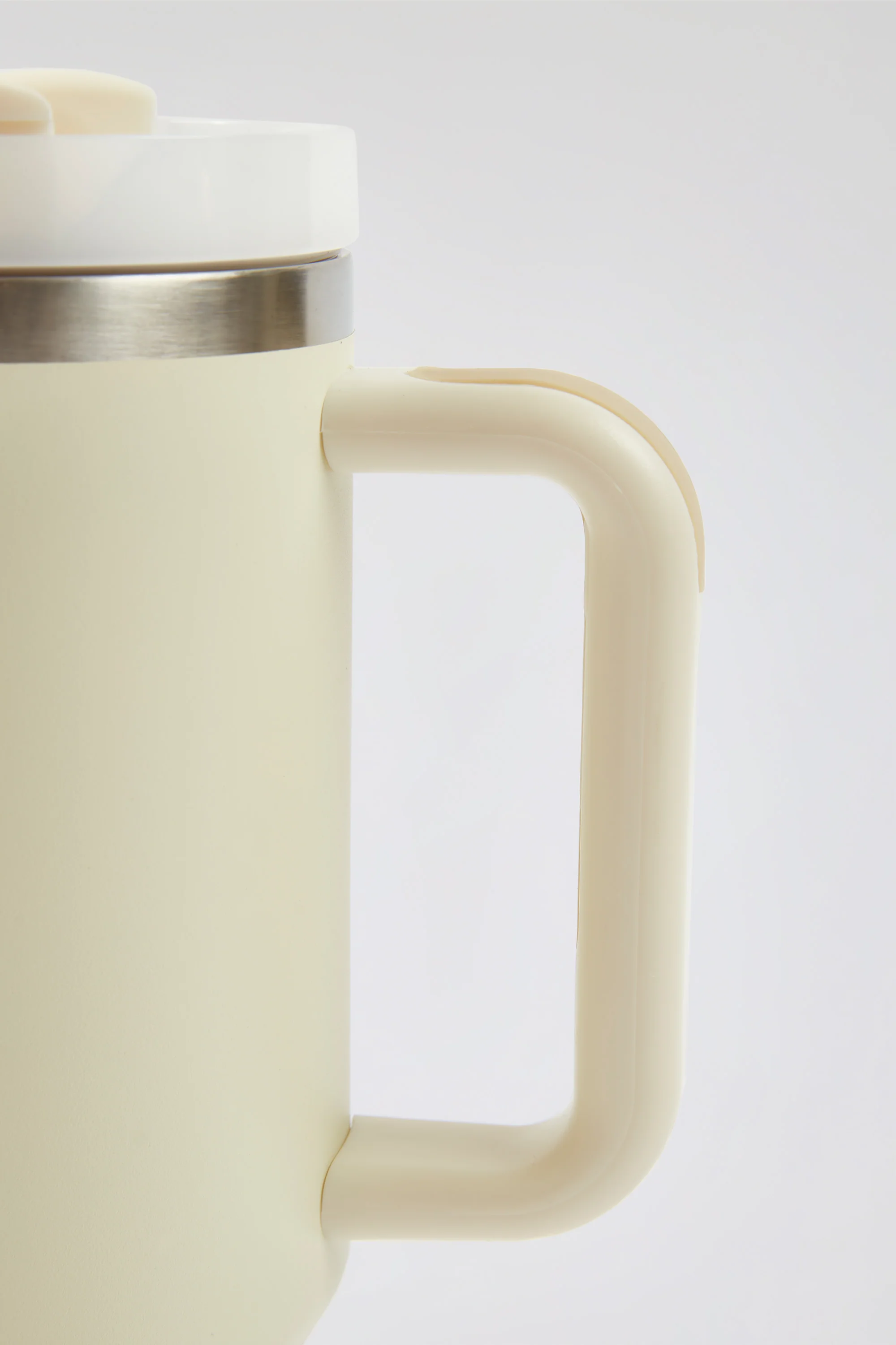 Stainless Steel Water Bottle in Cream - Image 5